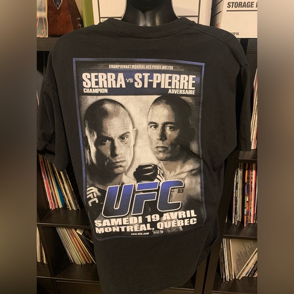 UFC 83 St. Pierre vs Serra Official Merchandise T-shirt - Picture 2 of 3